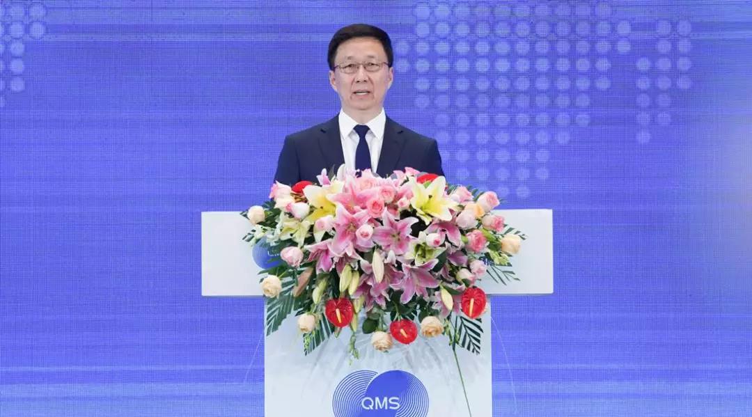 中共中央政治局常委、國務院副總理韓正發言